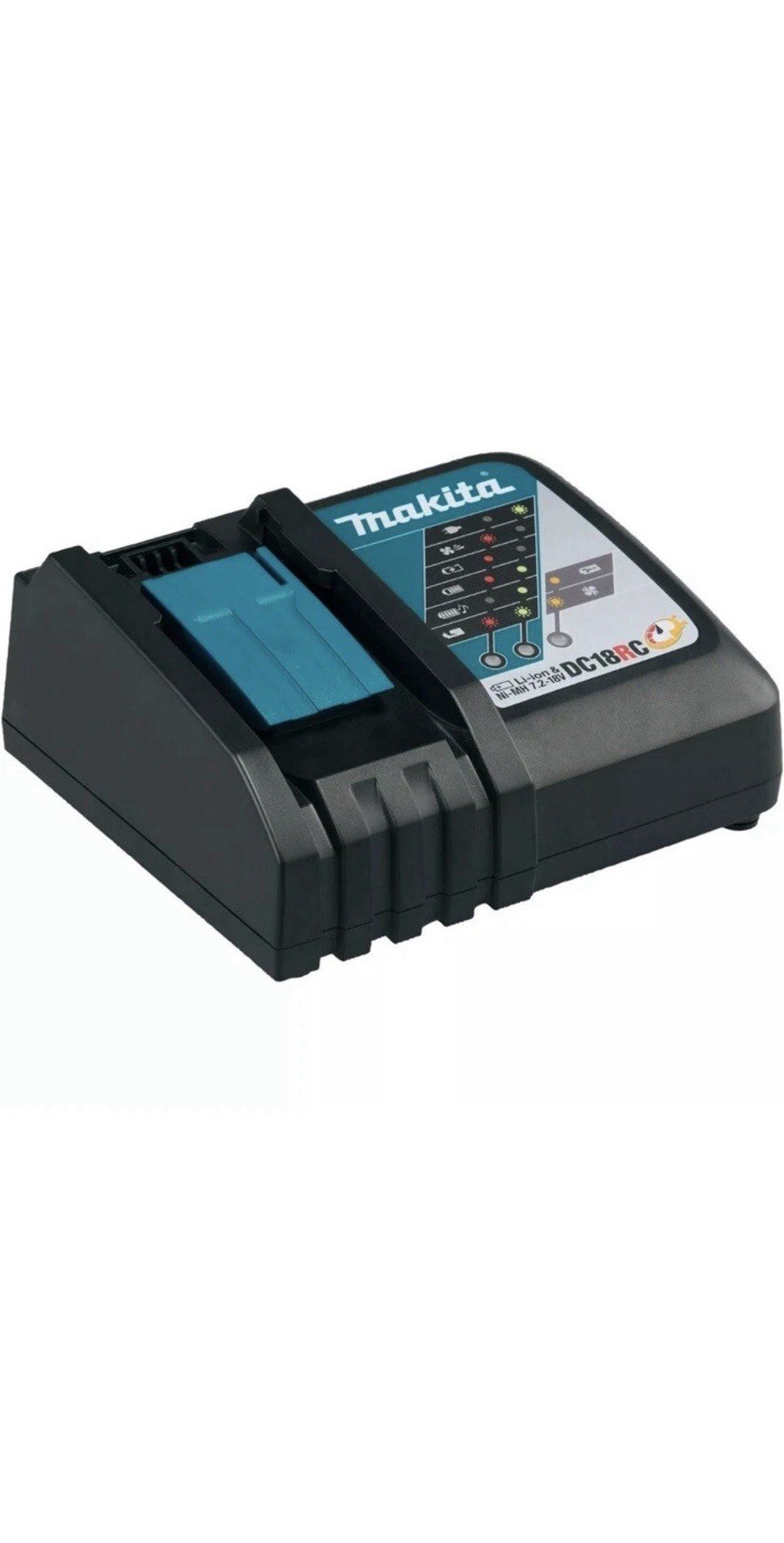 Makita DC18RC 18V LXT Lithium‑Ion Rapid Charger