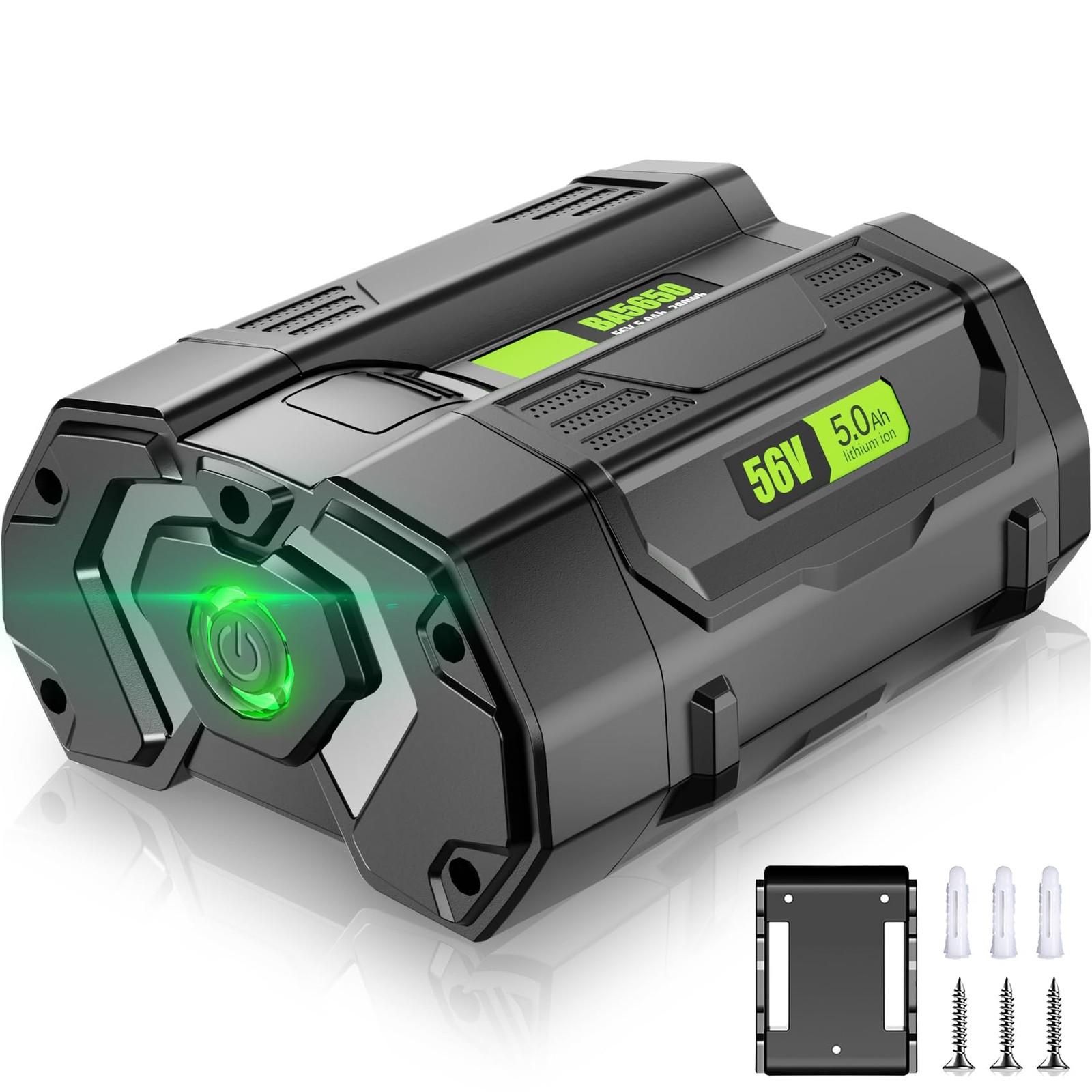 Nepowill 56V 5.0Ah Replacement Battery For Ego 56V Battery Ba2800 Ba4200 Ba1400