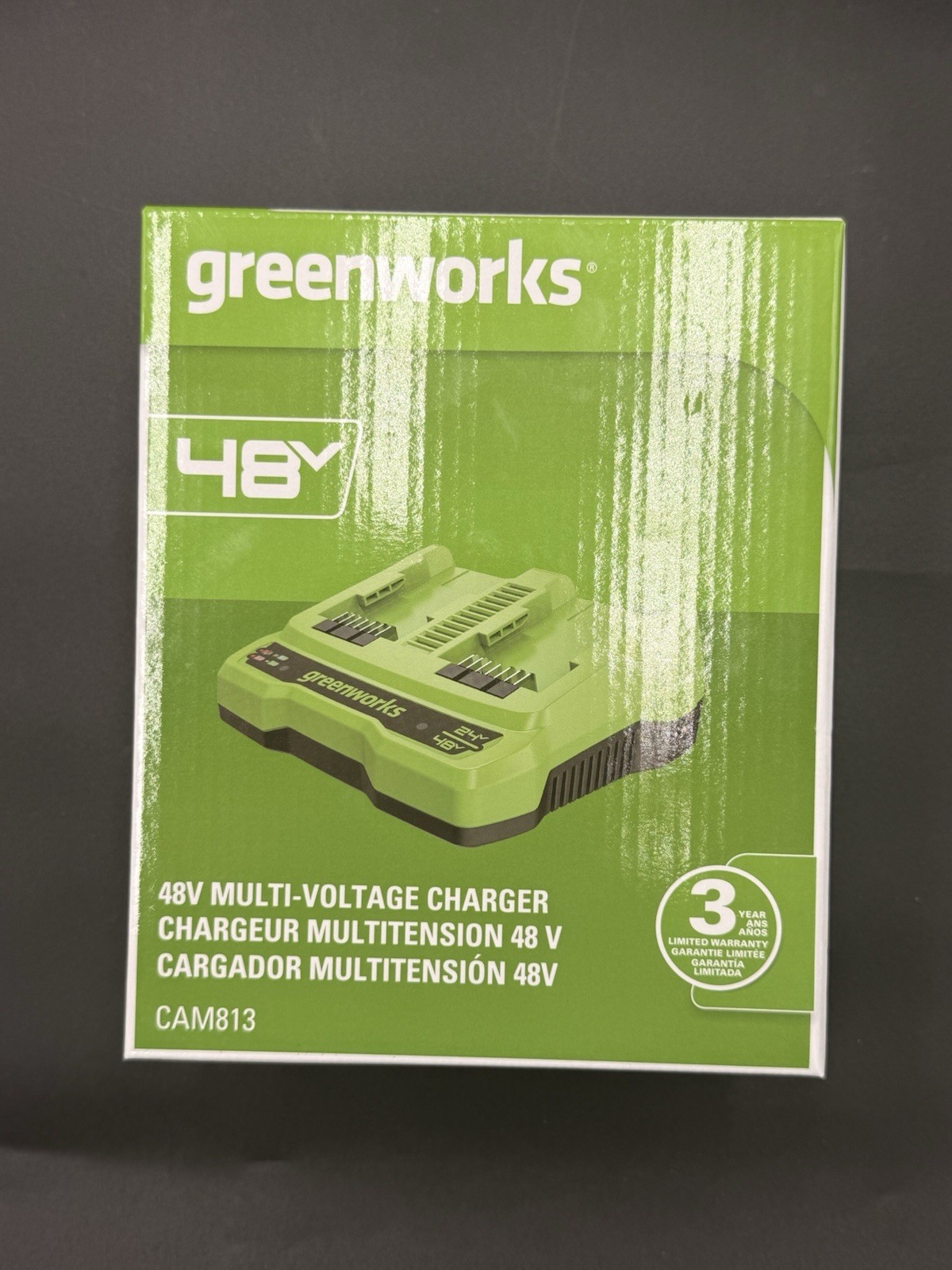 Greenworks 48V Multi-Voltage Charger (CAM813)