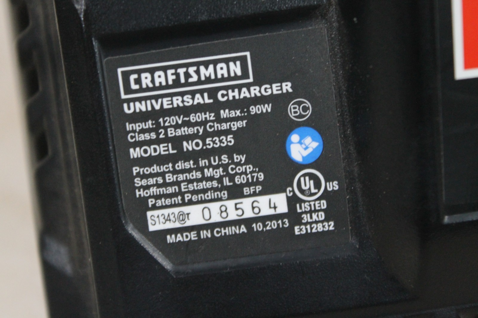 TESTED (video) Genuine OEM Craftsman C3 19.2V Volt Universal Charger 5335