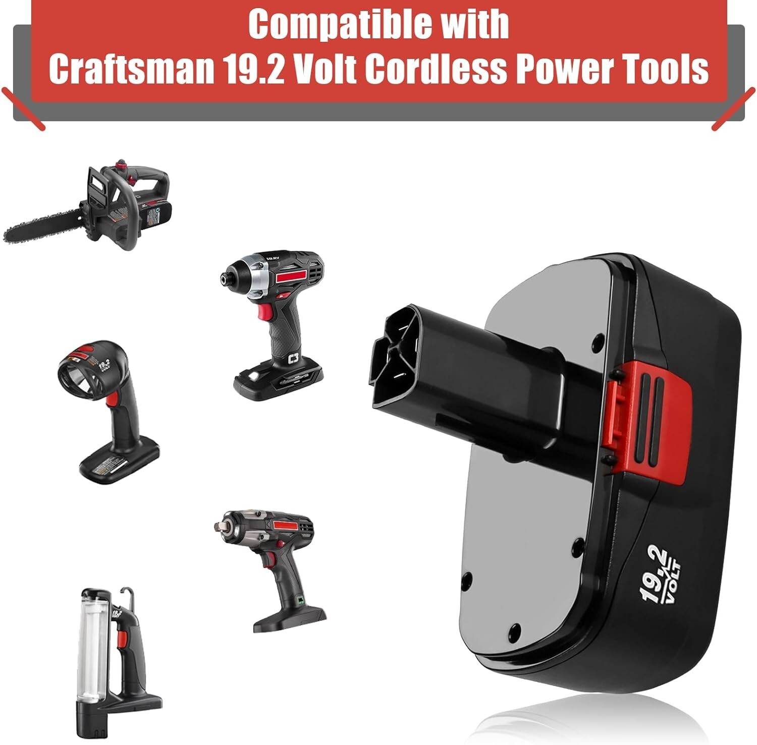 19.2V DieHard Battery / Charger For Craftsman C3 11375 130279005 Cordless Drill