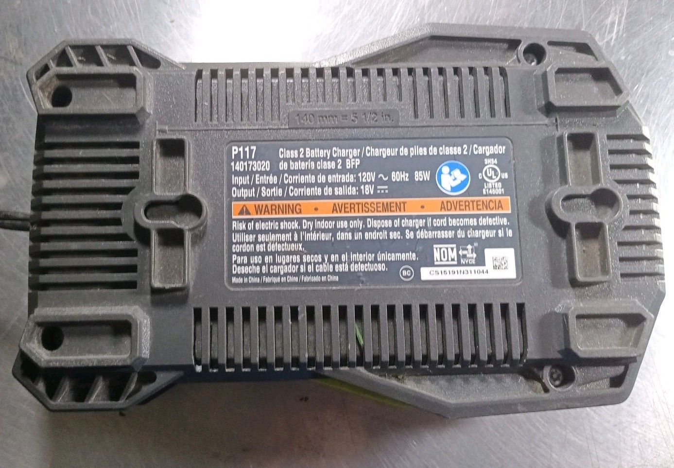 Ryobi P117 18V ONE+ Fast 30 Min. & P118 Chargers & 2 P102 18v Lithium Batteries
