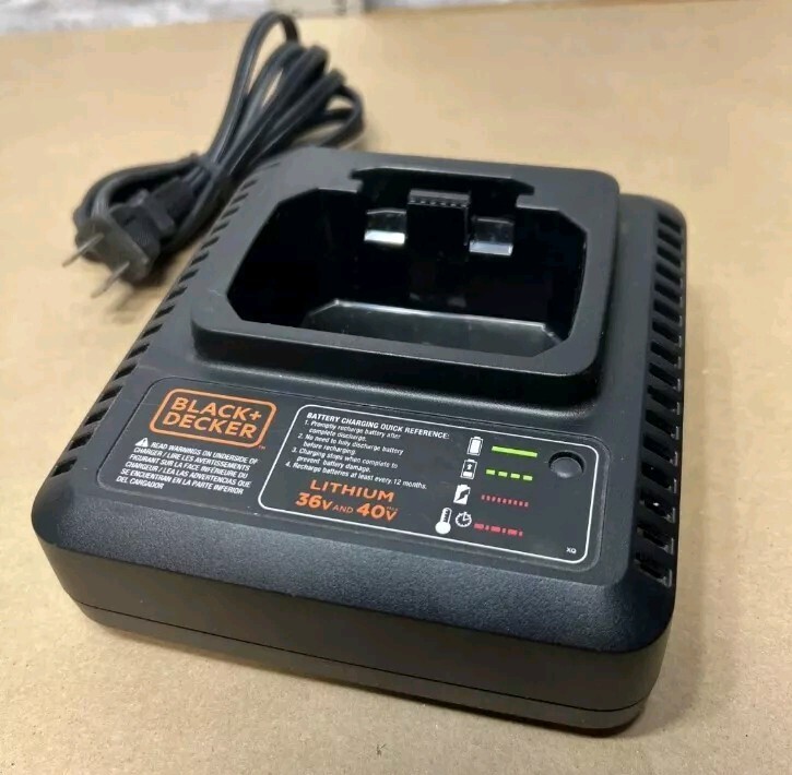 OEM Black & Decker LCS36 Type 2 Lithium 36-40V Battery Charger, Original