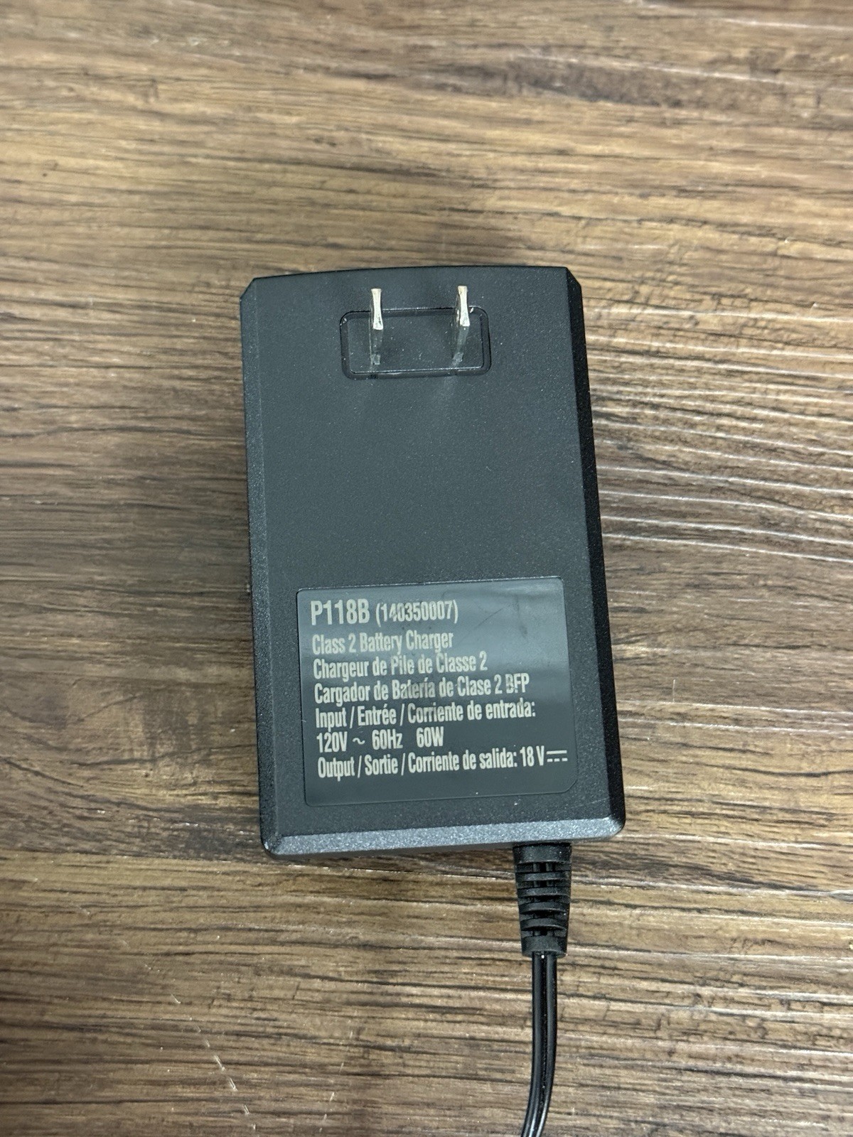 Lot Of 3 Ryobi One+ 18V Battery Charger Genuine OEM Model P118B 140350004