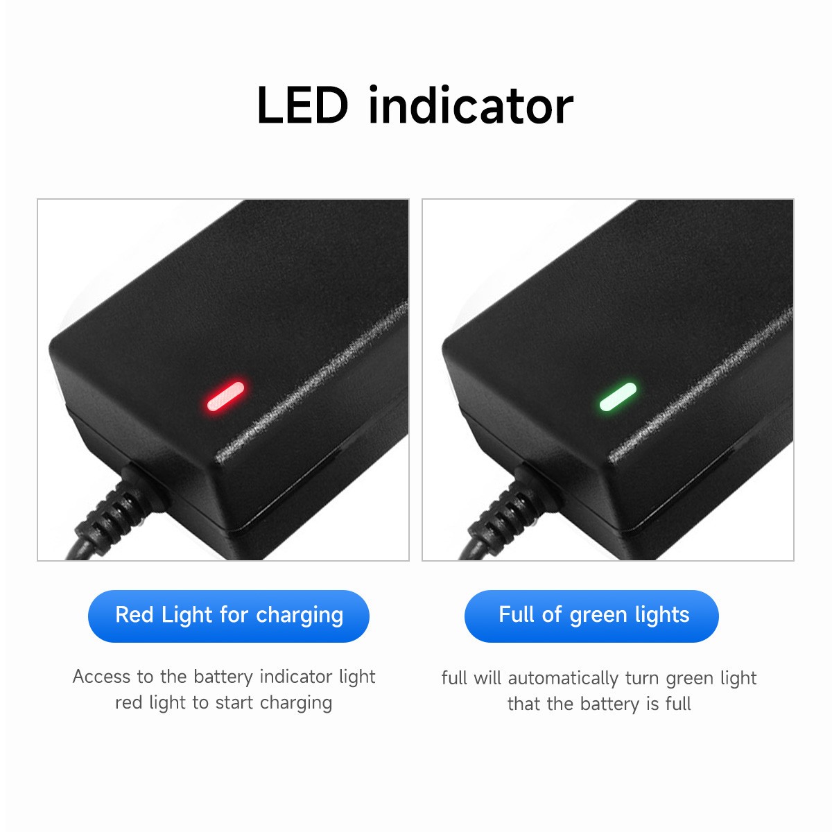 Universal Mini Chainsaw Battery Charger For 20V21V 4in 6in Cordless Electric Saw