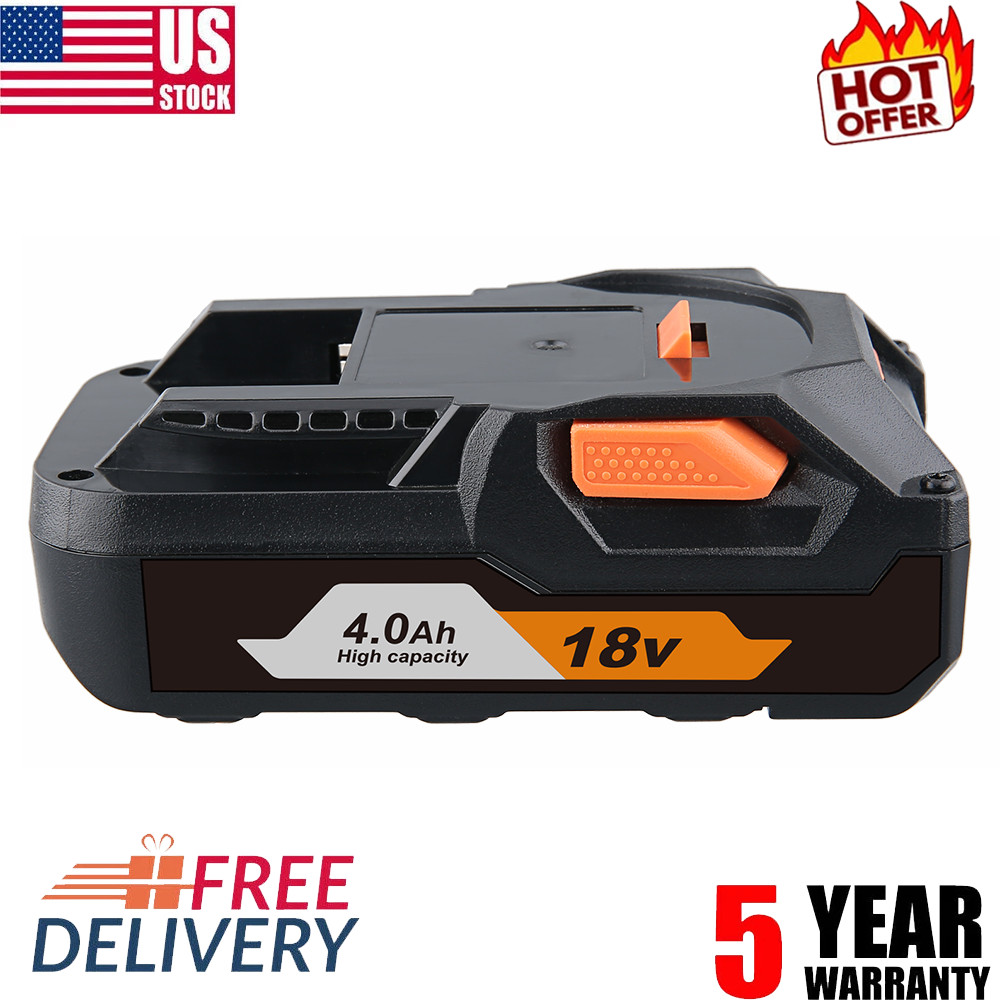 For RIDGID 18V Battery R840087 R840083 R840085 R840084 Power Tools 4000AH Hyper