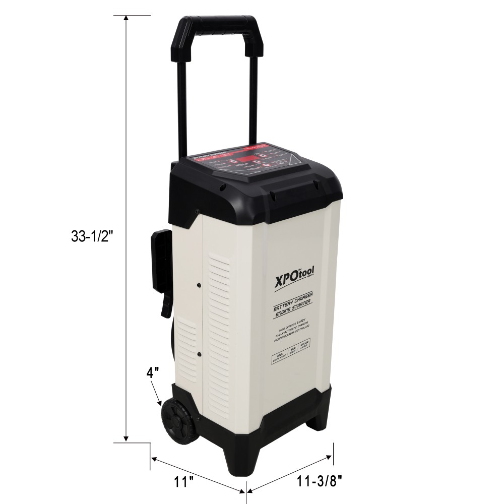 Smart Wheeling Battery Charger 250A Automotive Battery Charger for 6V & 12V ETL