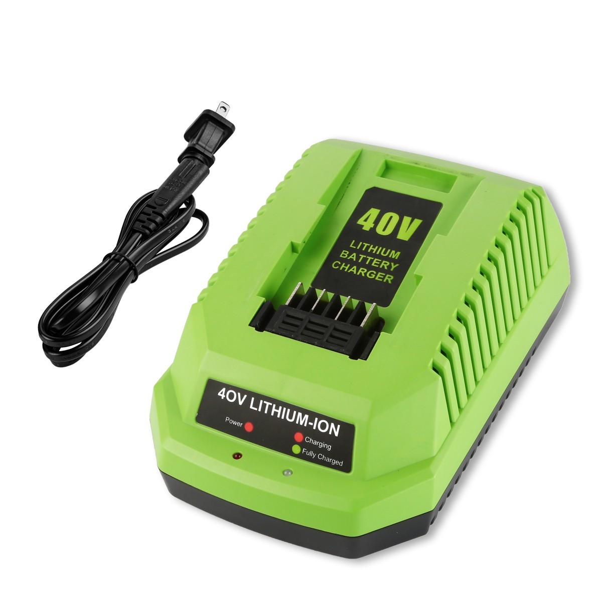 40V Charger for Greenworks 29482 29462 29472 2938302 BAF704 BAF705 GMAX Tool