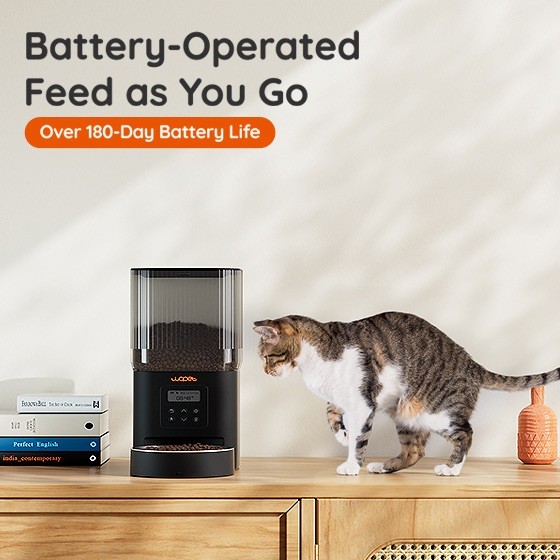 WOPET Cube Air 10 WiFi Automatic Cat Feeder For Dry Food Only Model: CA10
