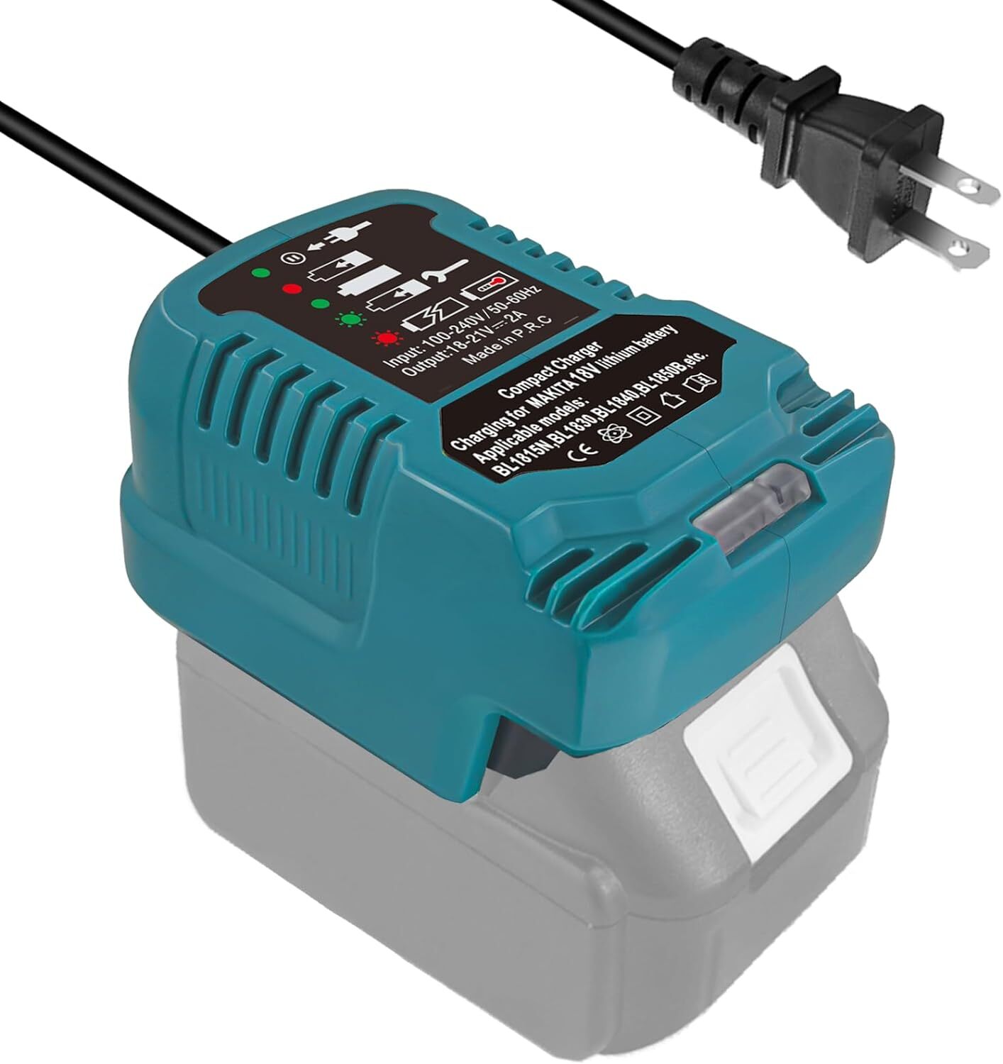 Battery Charger Fast Charger for Makita 18V BL1850 BL1840B BL1820 BL1815 BL1860