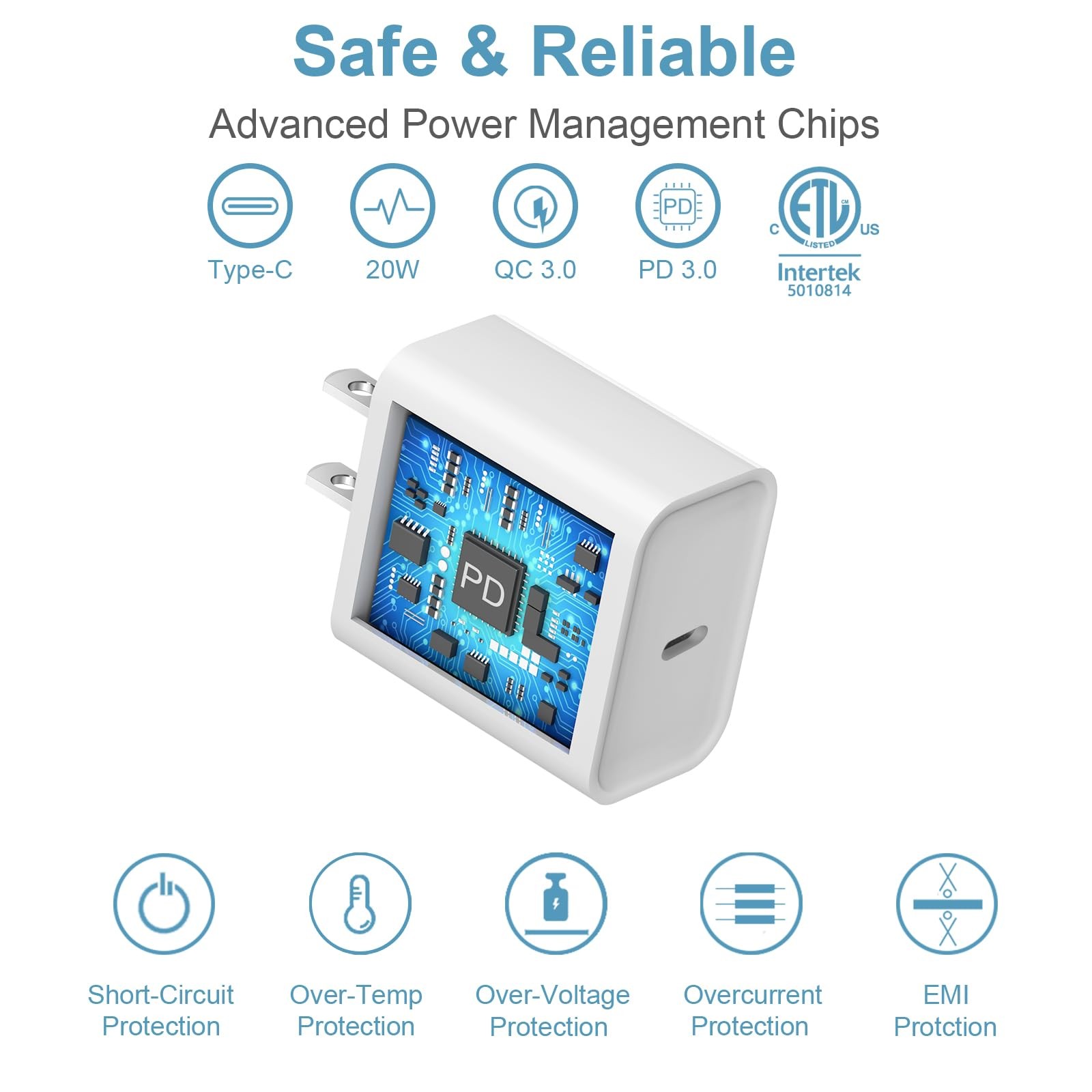 Novobit Iphone 17 16 15 Charger Charging Type C Chargers Usb C Charger Block