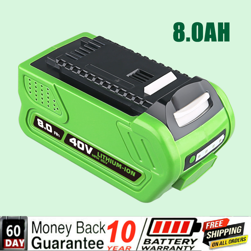2PACK 40V For Greenworks 40V G-MAX Lithium Battery 29462 29482 29252 29472 NEW