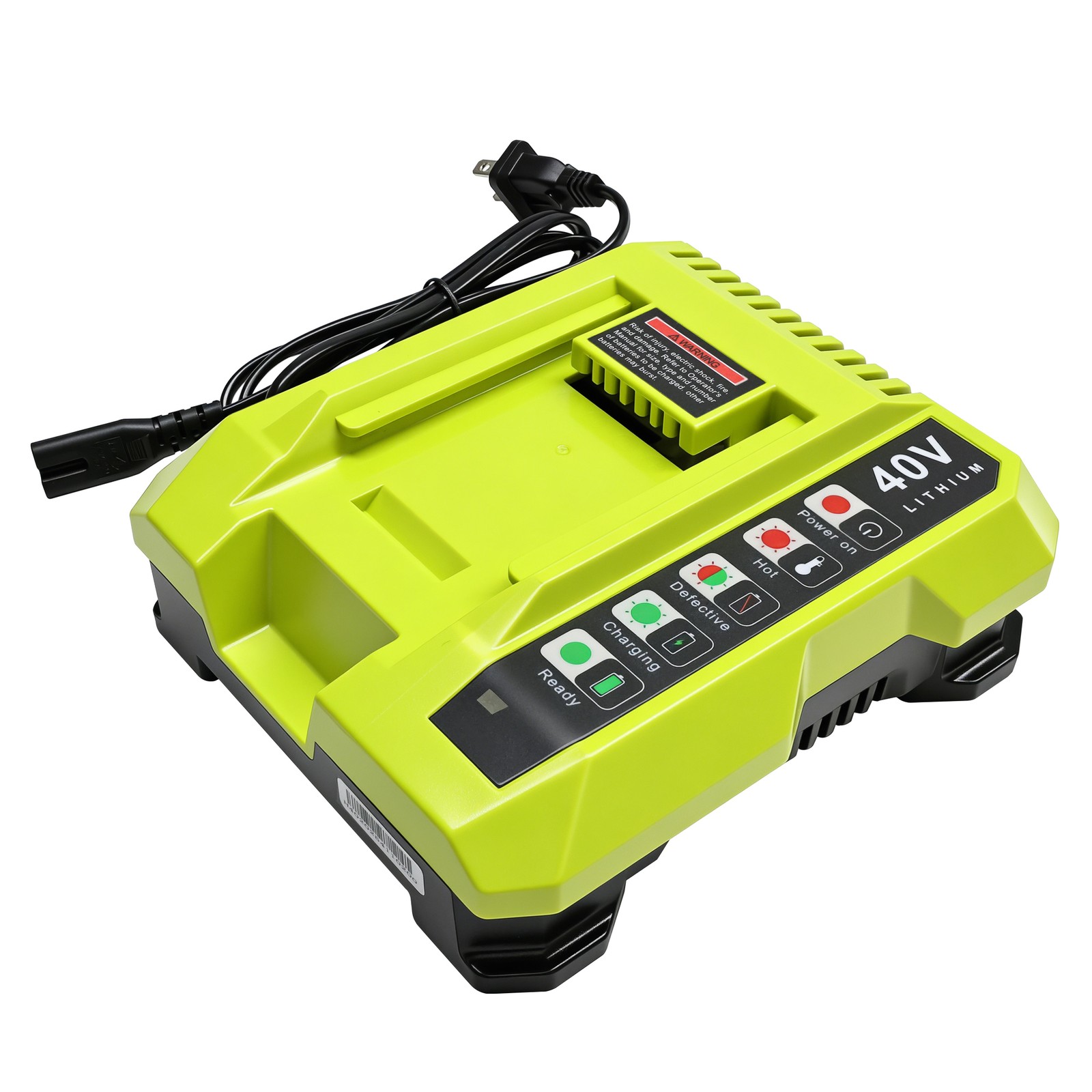 OP401 Fast Charger For Ryobi 40V OP408VNM Lithium Battery OP406VNM OP40602 LED