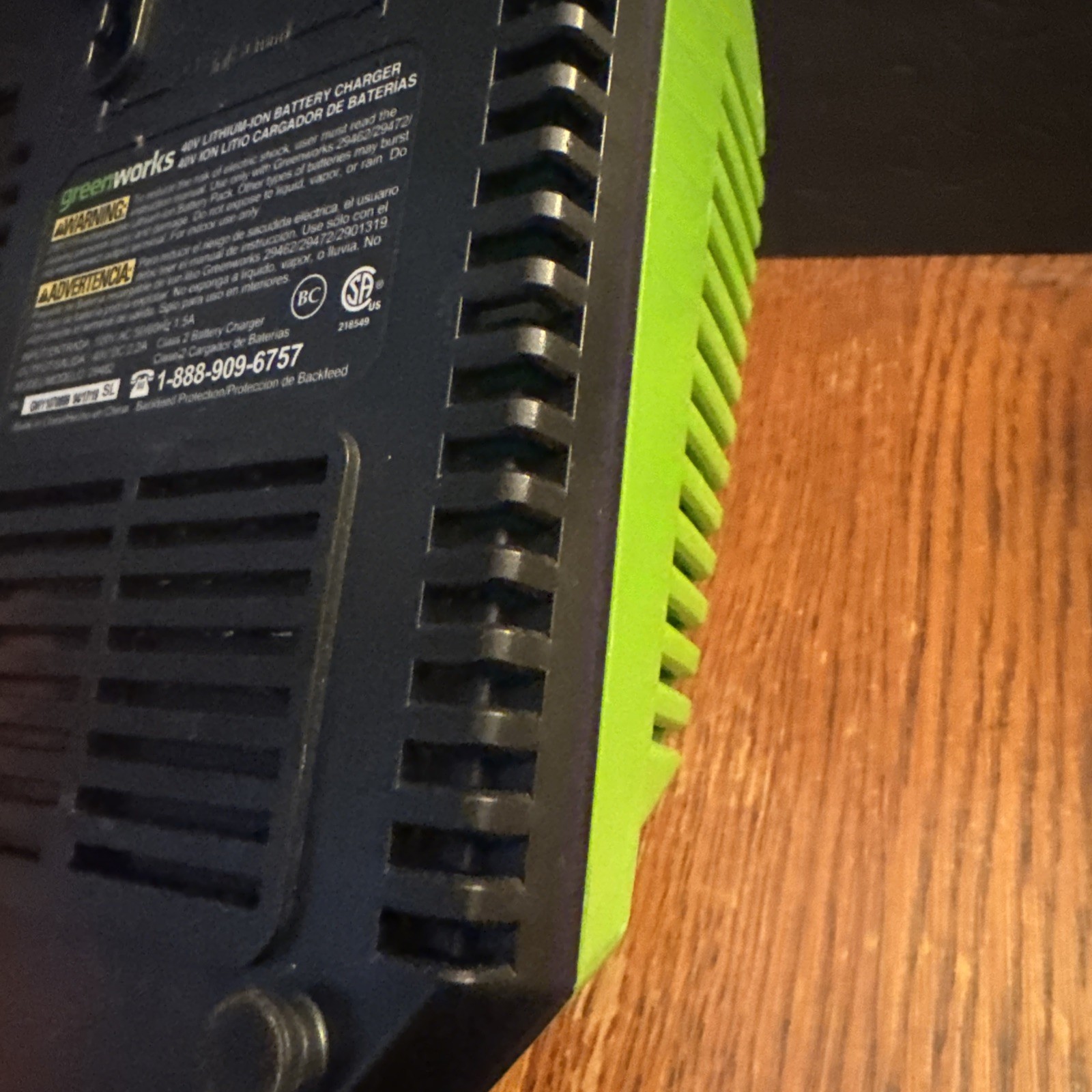 Greenworks 40 Volt OEM Battery And Charger Lithium Max Model 29482
