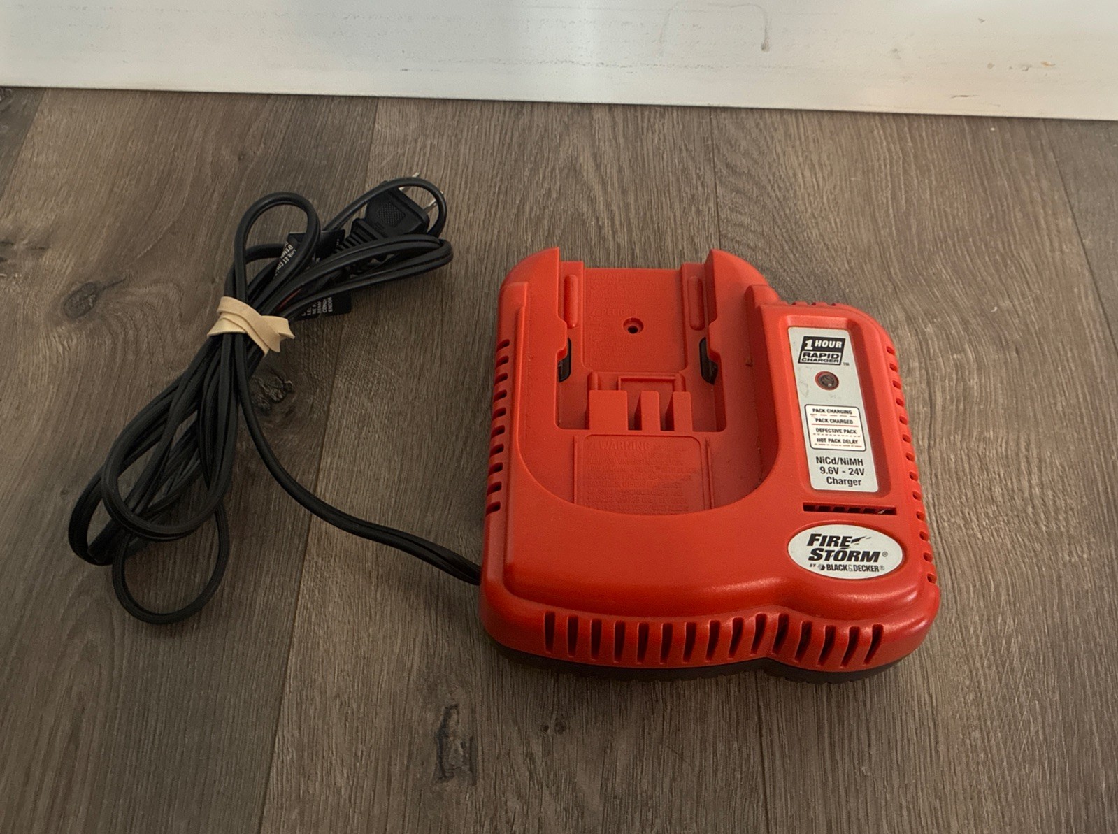 OEM Black Decker Fire Storm BDCCN24 9.6V 12V 14.4V 18V 24V Battery Charger