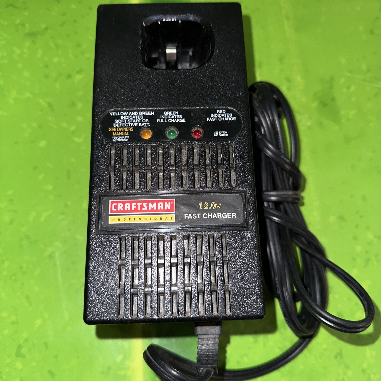 Sears Craftsman Battery Charger 974412-001 12V Fast Charger
