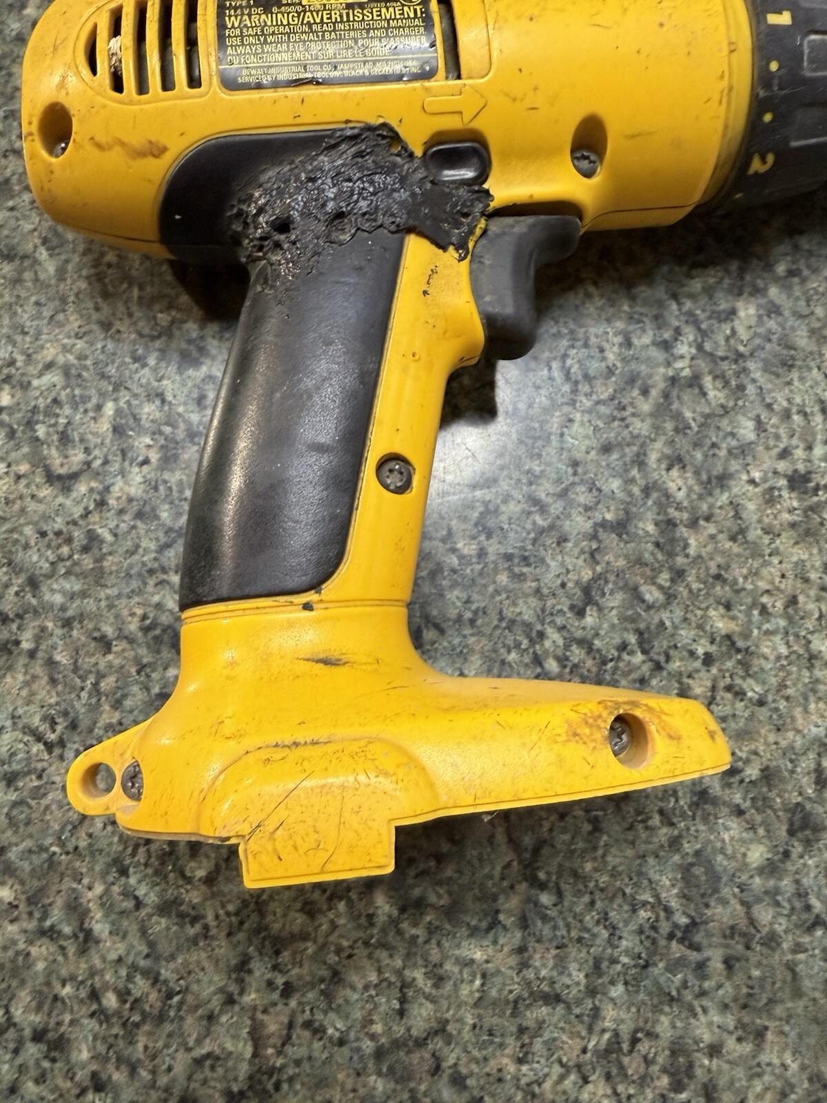 Dewalt DW991 3/8″ Cordless Drill Driver: TOOL ONLY UNTESTED