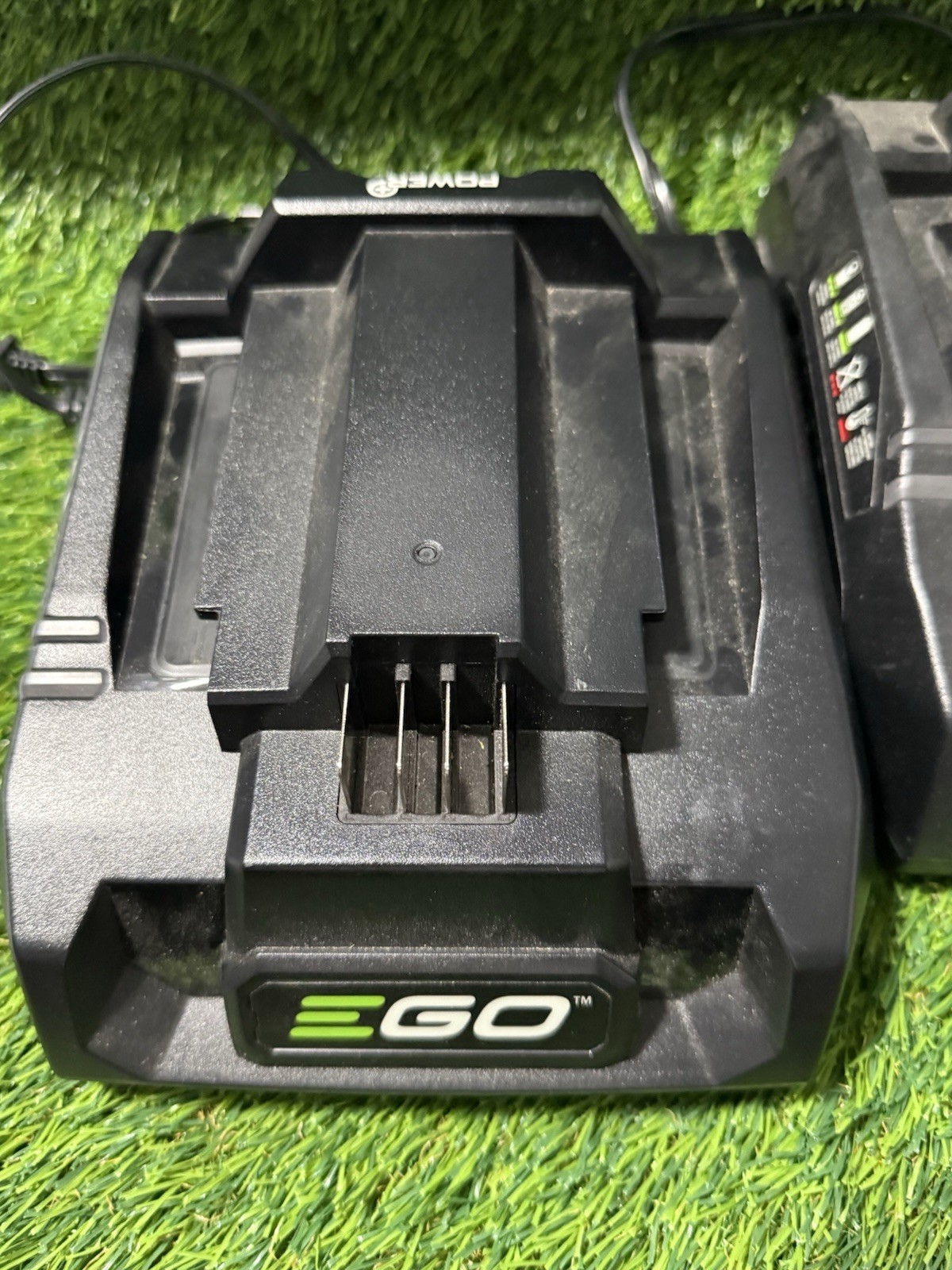 Lot Of 2 – EGO Power CH3200 320W 56-Volt Lithium-ion Fast Chargers