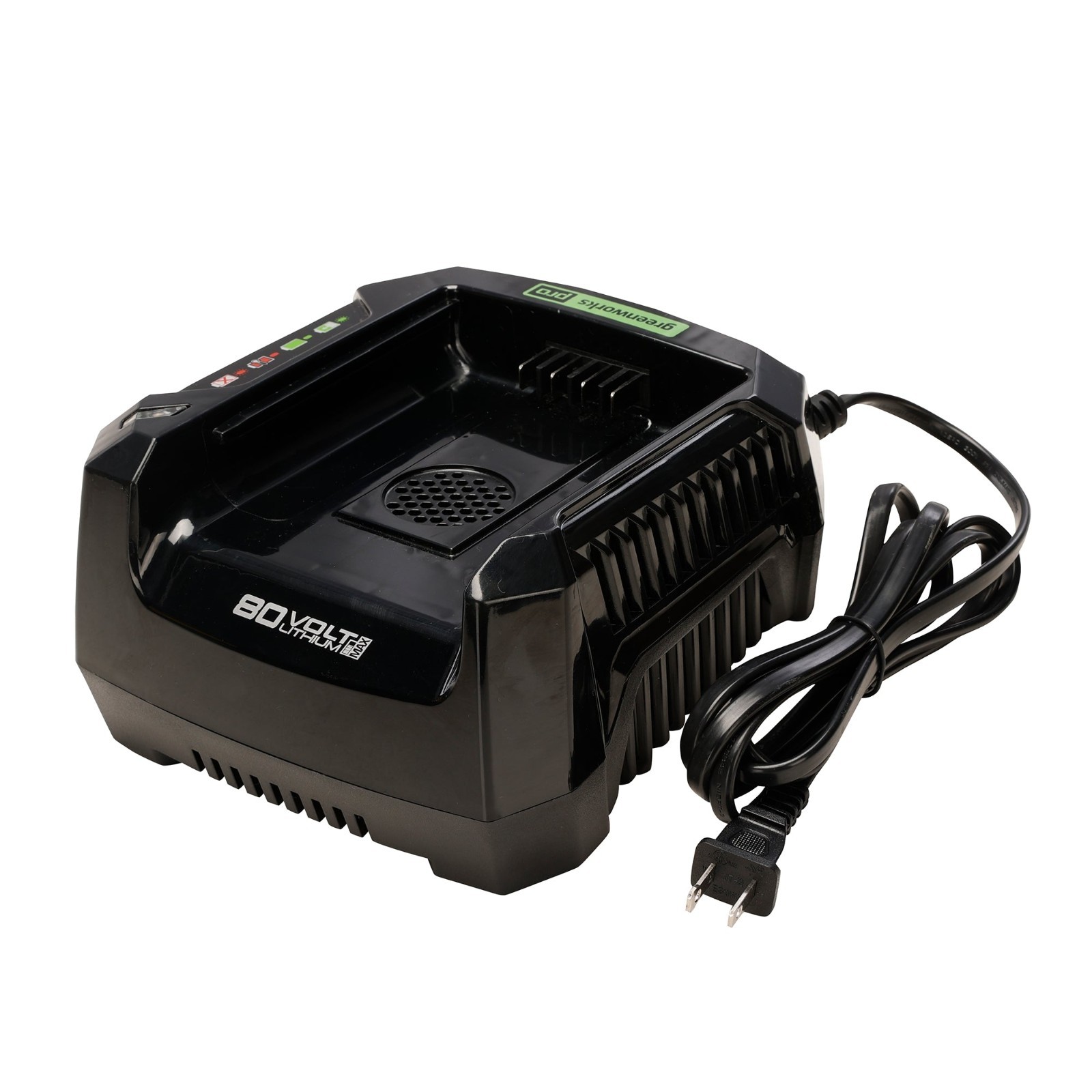Greenworks 80V 6A Rapid Charger – CAB813 (Refurbished)