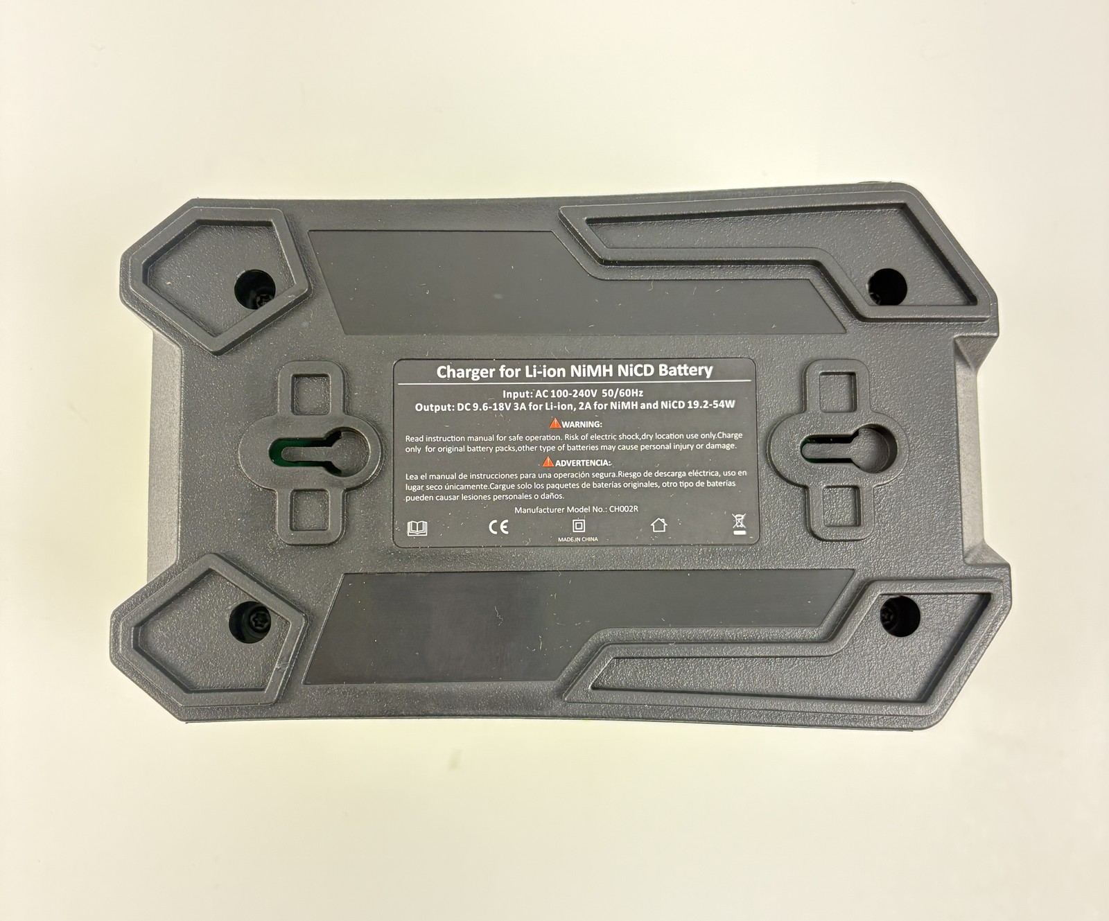 2PK Ryobi 18V Battery Charger for ONE+ Lithium NiCd NiMh 9.6V-18V P117 P118 CH00