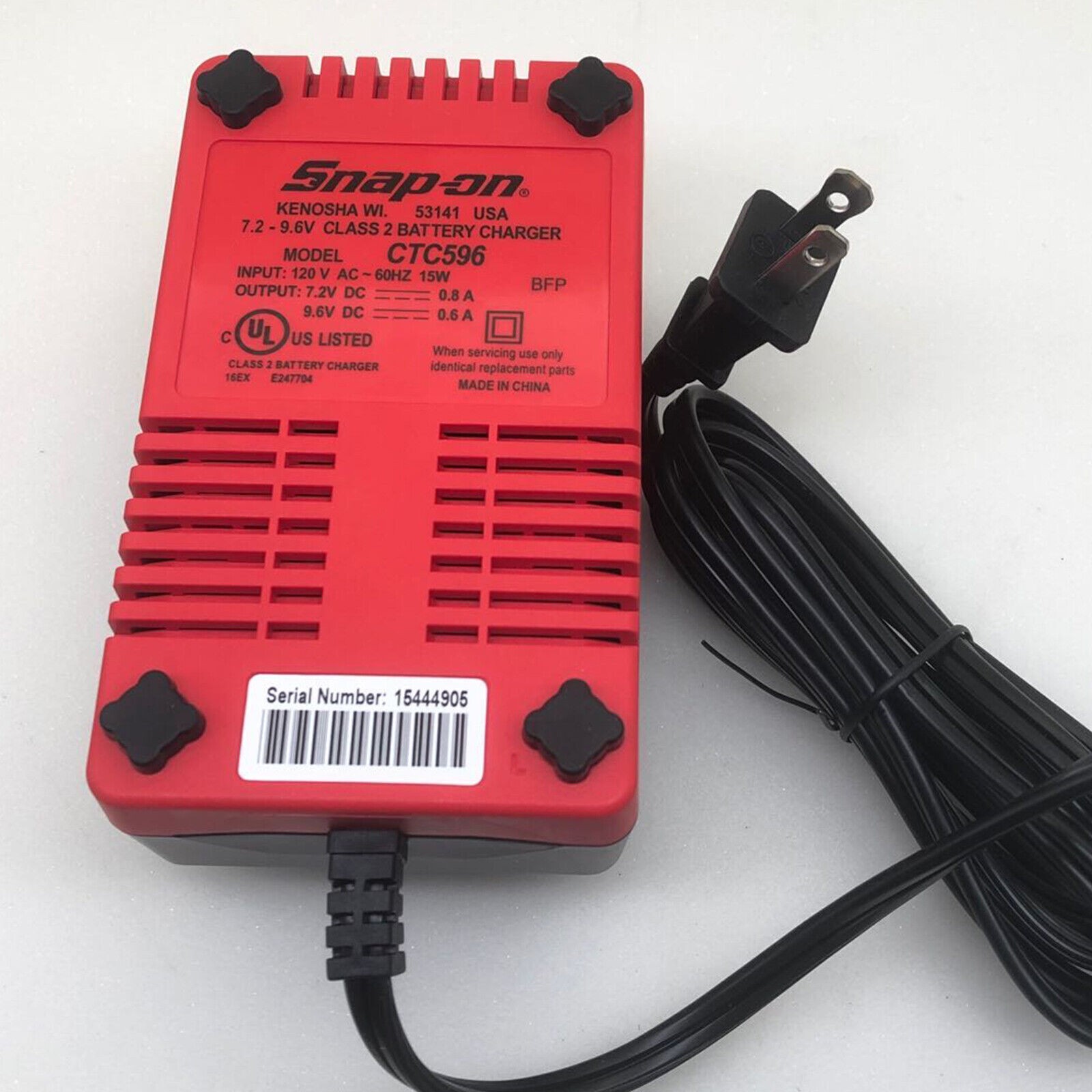 CTC596 CTCJ596 CTC572 Snap-on Battery Charger AC 110V Li-on Battery Charger Dock