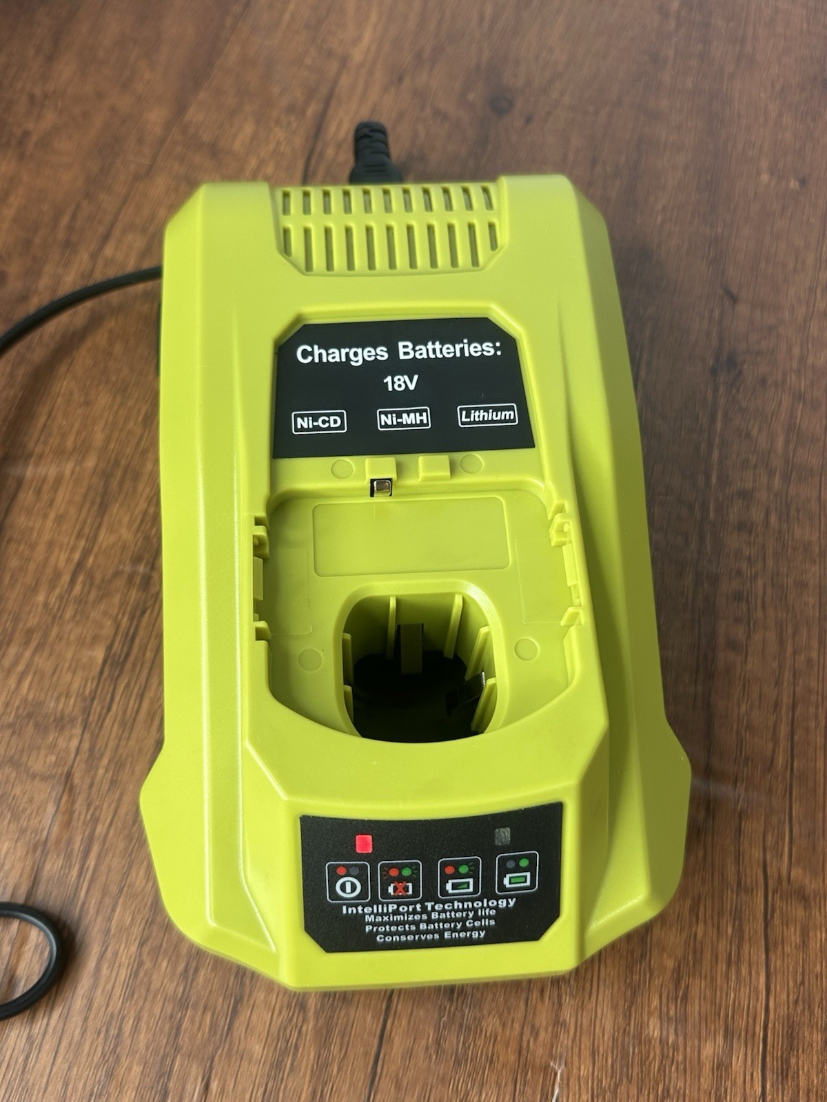 18V Battery Charger Compatible With Ryobi ONE+ Lithium NiCd NiMH Tested