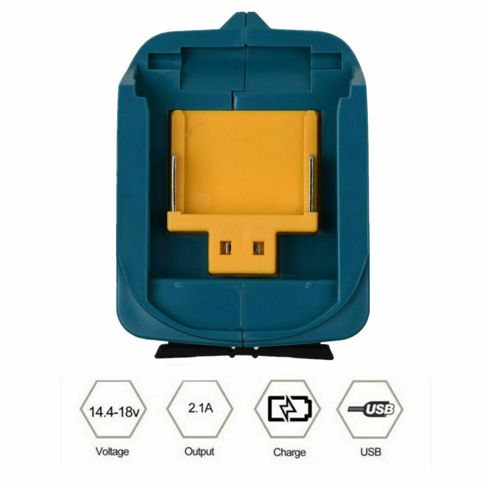 USB Power Charger Adapter Converter for MAKITA ADP05 14-18V Li-ion Battery KD