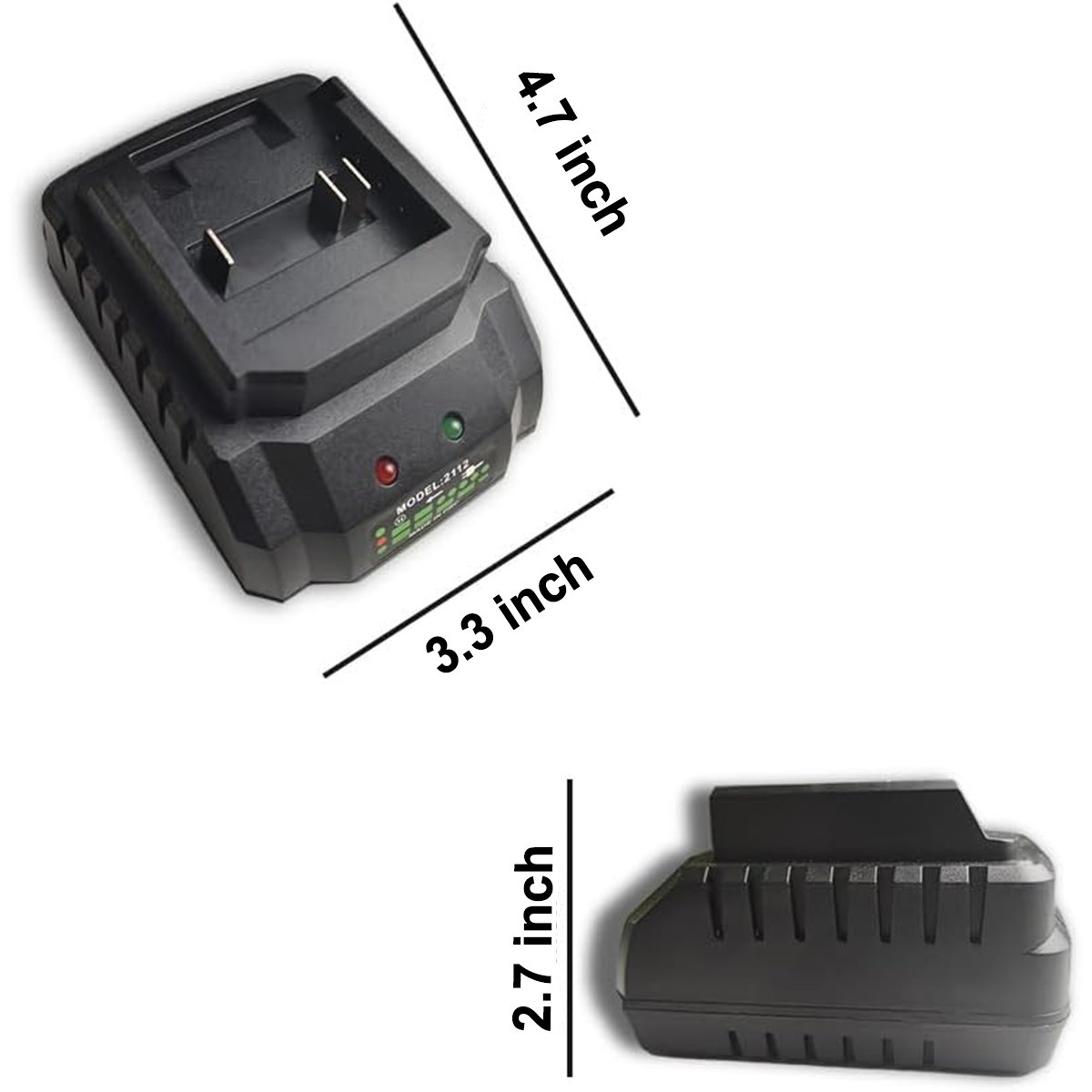 18V Rapid Battery Charger DC18RC for Makita LXT Lithium-Ion BL1860 BL1850 BL1830