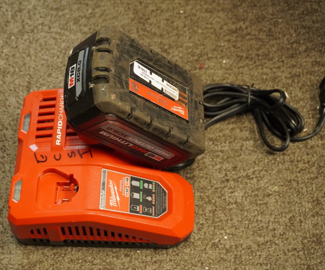 Milwaukee M12-18FC Rapid Charger for M12 & M18 12V 18V