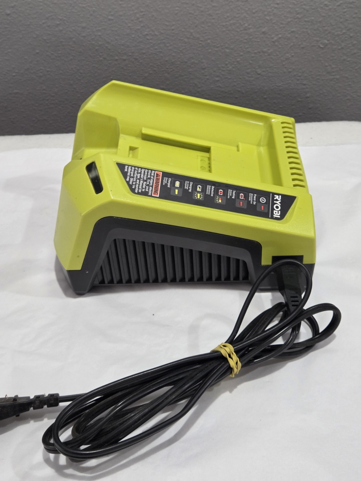 Ryobi 40V Lithium-Ion Rapid Charger OP400 Genuine Class 2 Battery Charger Tested