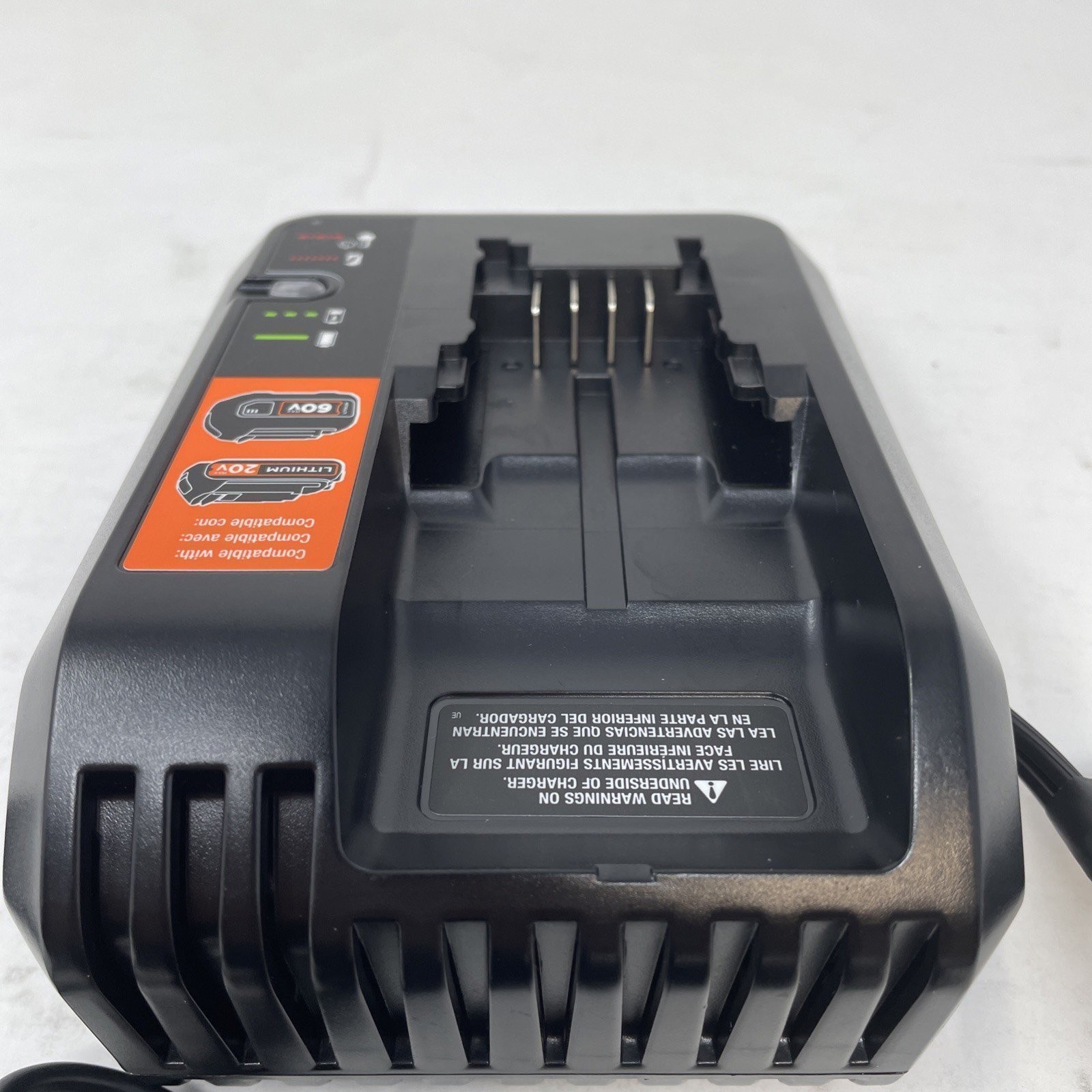OEM Black & Decker 20V 60V Lithium-Ion Battery Charger BDCAC60B