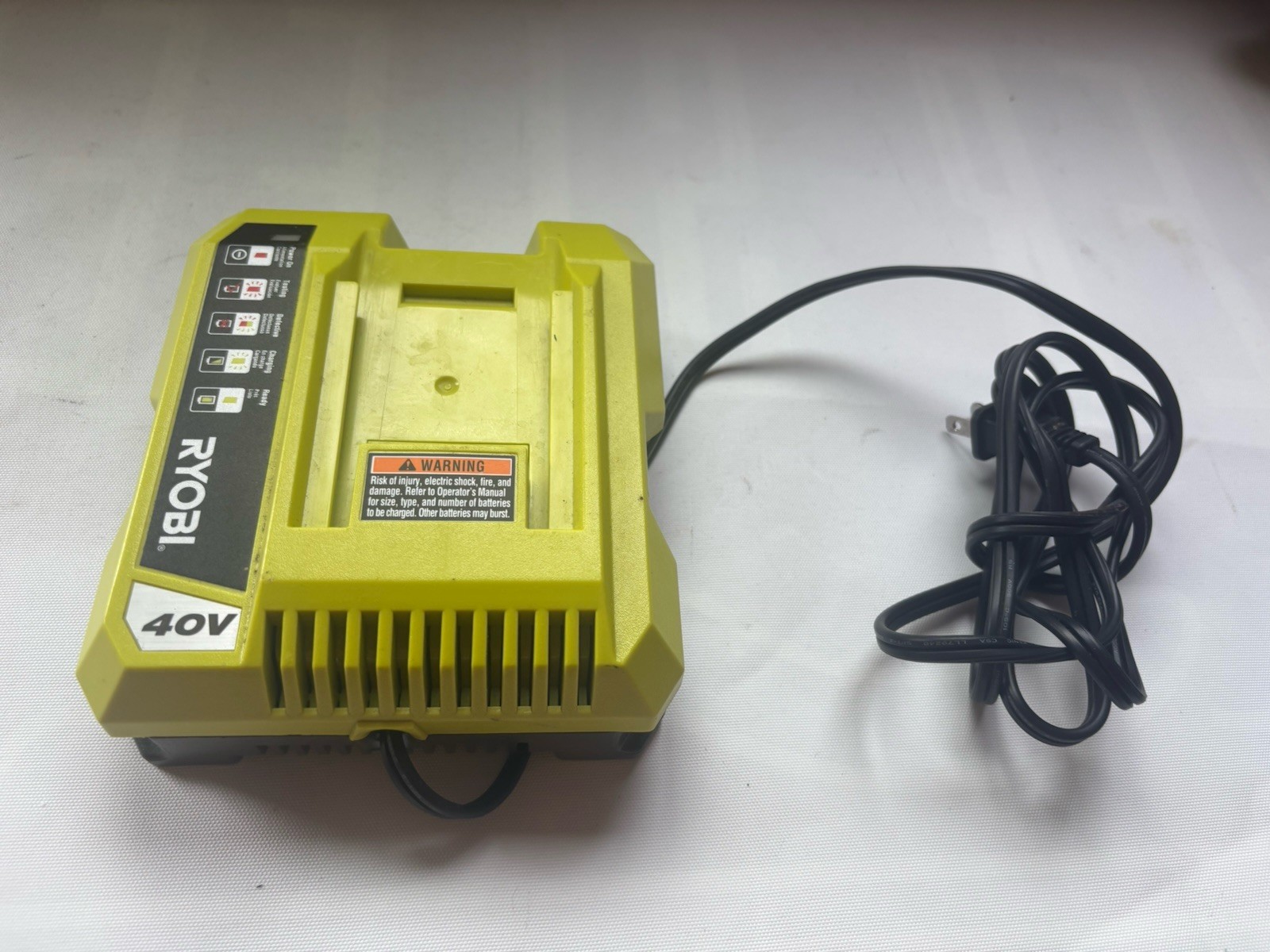 Ryobi Class 2 40V Battery Charger 0P401