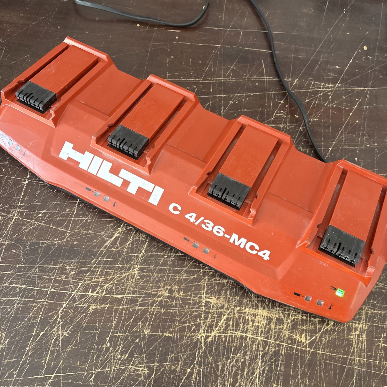 Hilti C4/36 – MC4 Multi 4-Bay Charger 115V Compatible w/ 22V 36V Batteries – 32