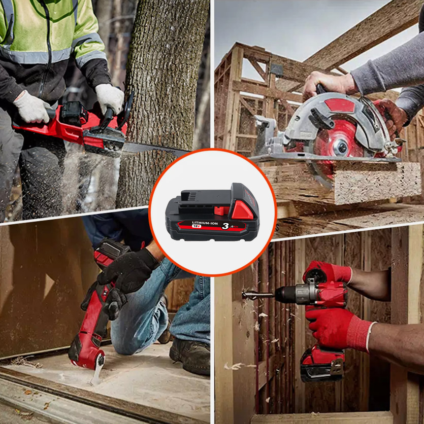 NEW For Milwaukee M18 Lithium ion 3.0 AH Extended Capacity Battery 48-11-1860 US