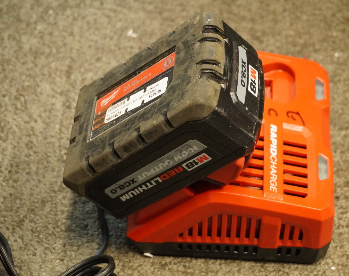 Milwaukee M12-18FC Rapid Charger for M12 & M18 12V 18V