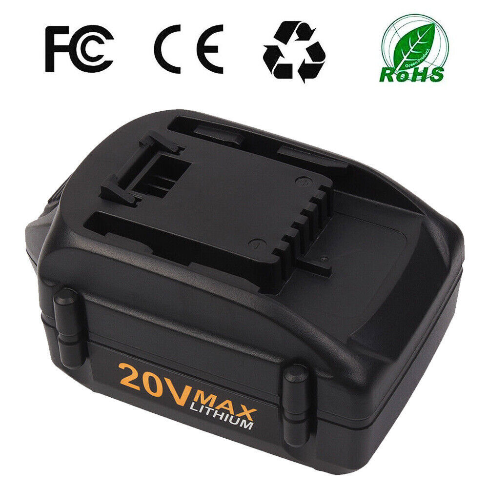 5.0AH For WORX Lithium Power Tool 20V Max Battery WA3520 WA3575 WA3525 WA3578 US