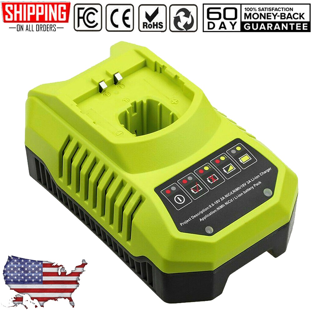 P117 Fast Charger For RYOBI For One+ Plus P108 18V High Capacity Battery 12v/18v