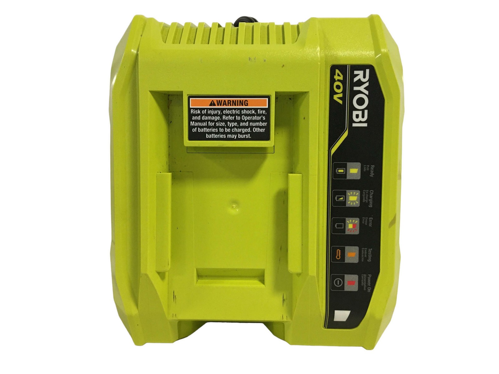 RYOBI 40V Battery Charger OP406VNM