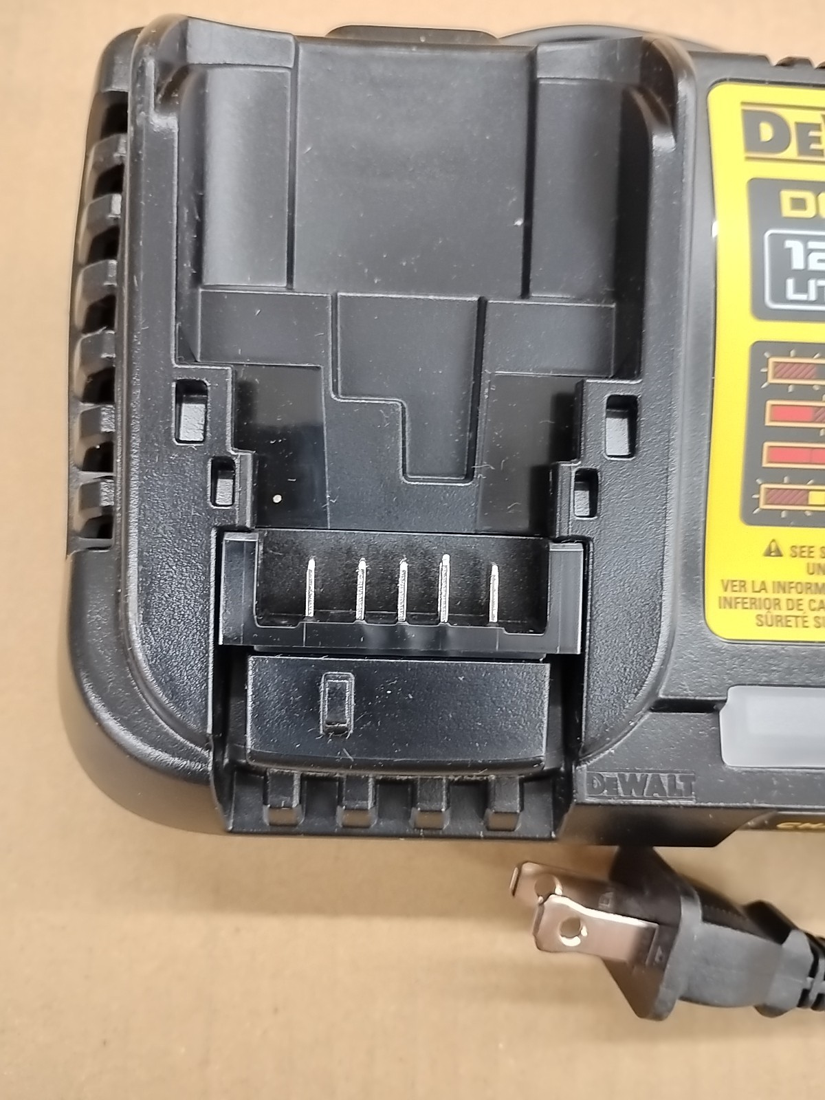 Dewalt DCB1104, 12V/20V Lithium Ion Battery Charger, New Genuine OEM