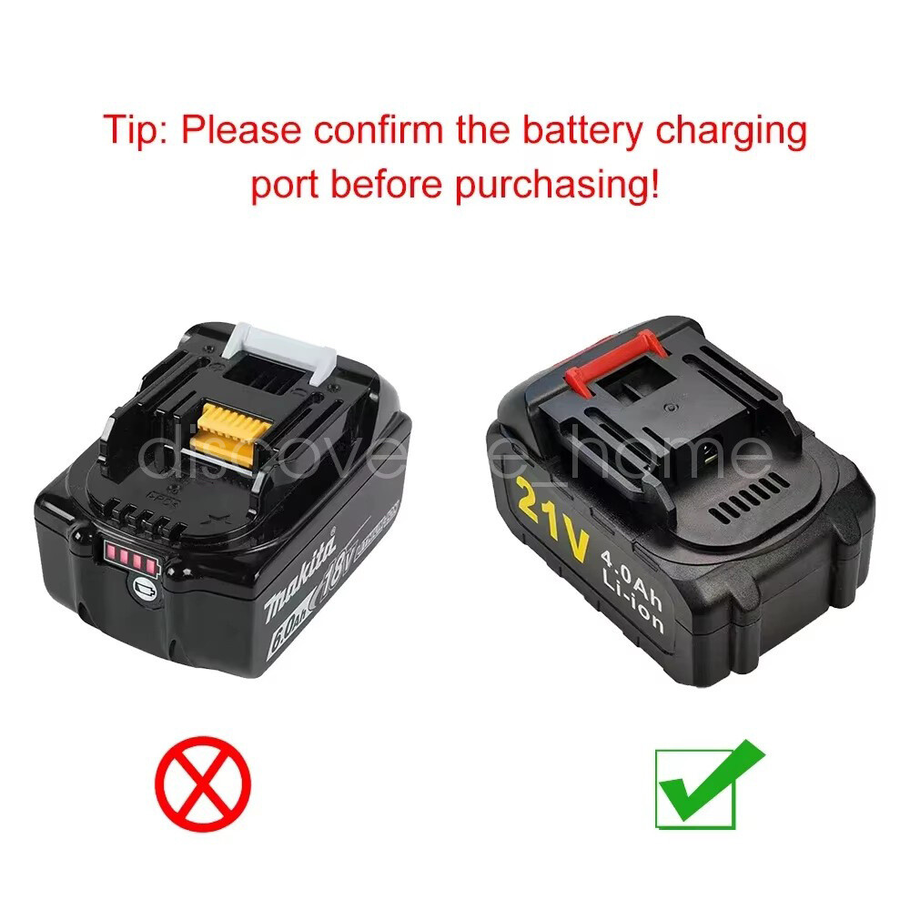 2 Slot For Makita Lithium-Ion Battery Charger 18V 21V Power Tool Rapid Charger