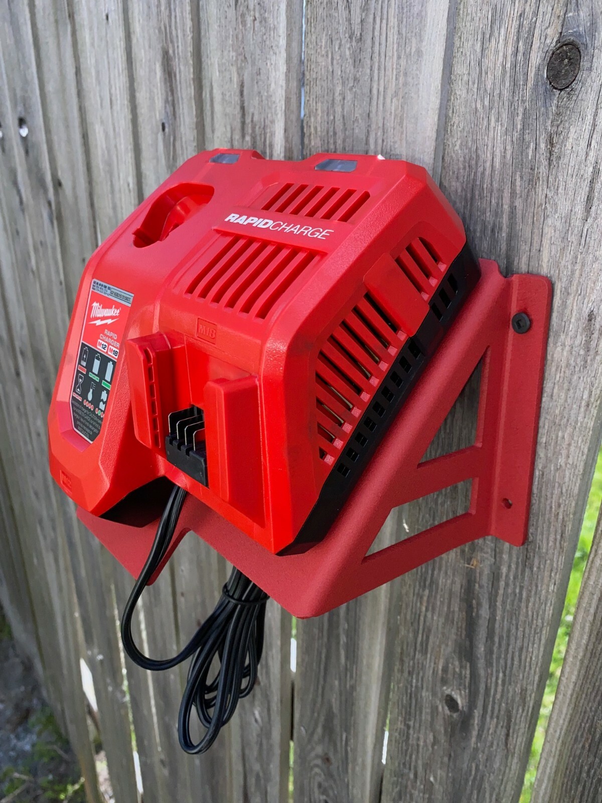 Milwaukee M18 M12 Charger Mount made in USA