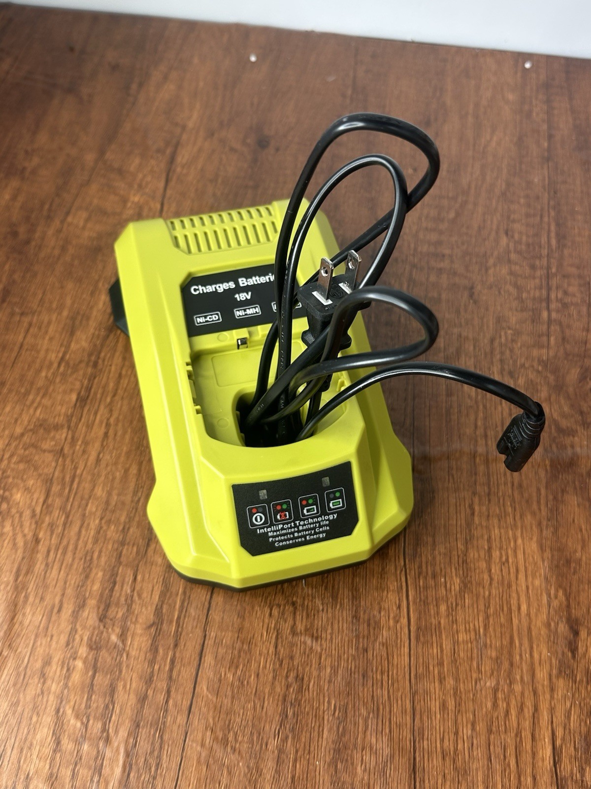 18V Battery Charger Compatible With Ryobi ONE+ Lithium NiCd NiMH Tested