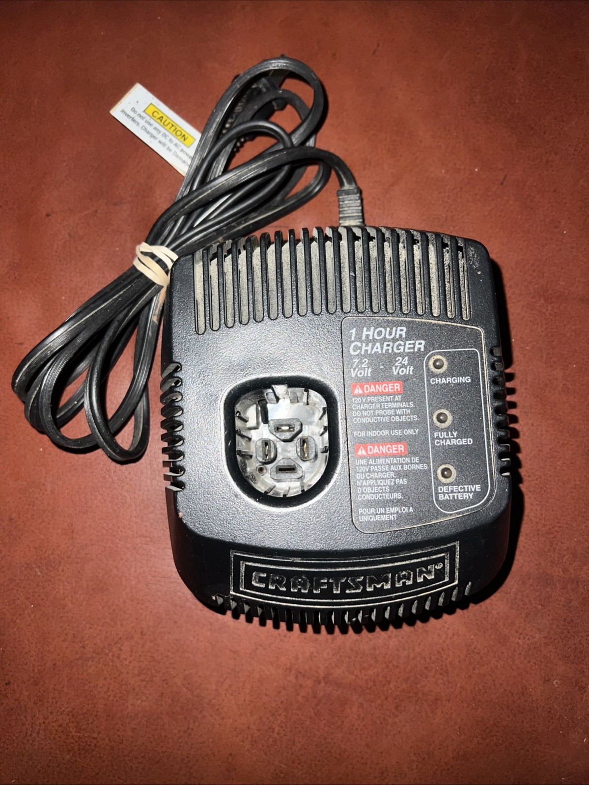 Craftsman BATTERY CHARGER OEM 1 Hour Fast 7.2V 12V 18V 19.2V 24V 1425301 BD0637