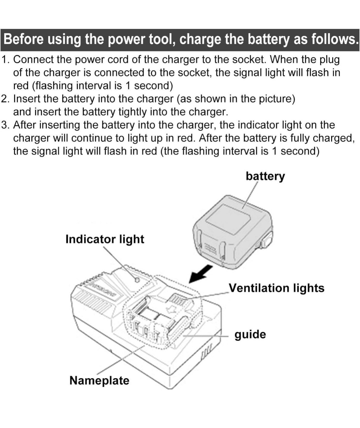 UC18YFSL Lithium Battery Charger for Hitachi 14.4V- 18V Li-ion Battery