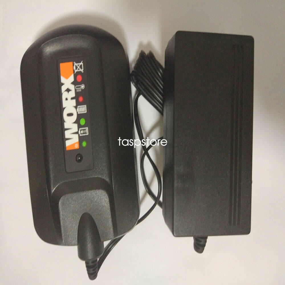 WA3732 WORX Charger for 18V 20V 3Hr Lithium-Ion Battery WA3520 3525 WA3512.1