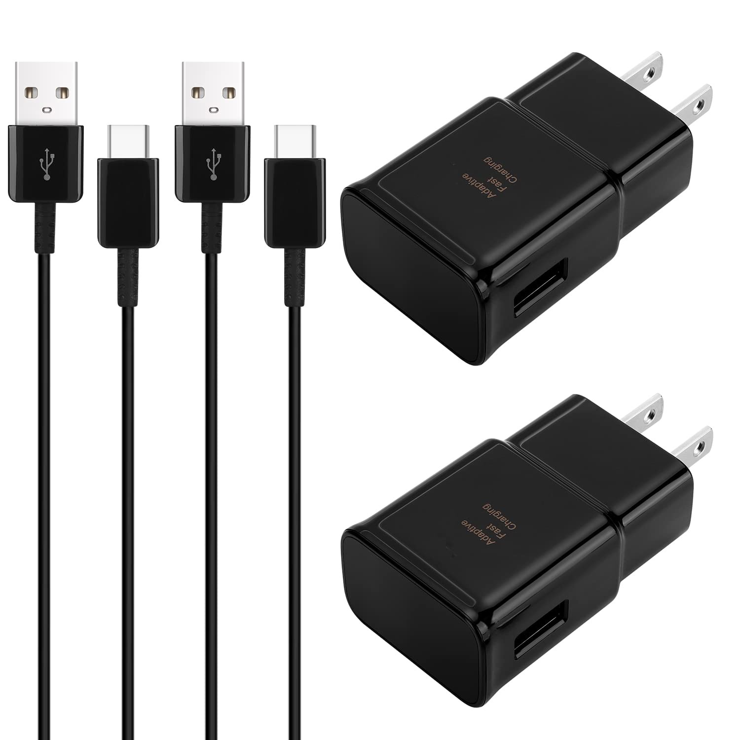 Samsung USB C Fast Charger Cord 6.6ft for Galaxy S8-S25, Note 8-20, Android