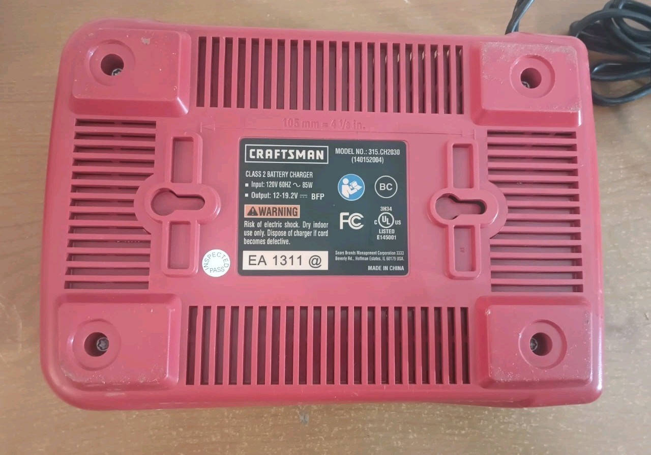 Genuine Craftsman 19.2V Battery Charger 315.CH2030 & 5166 Lithium-ion Battery