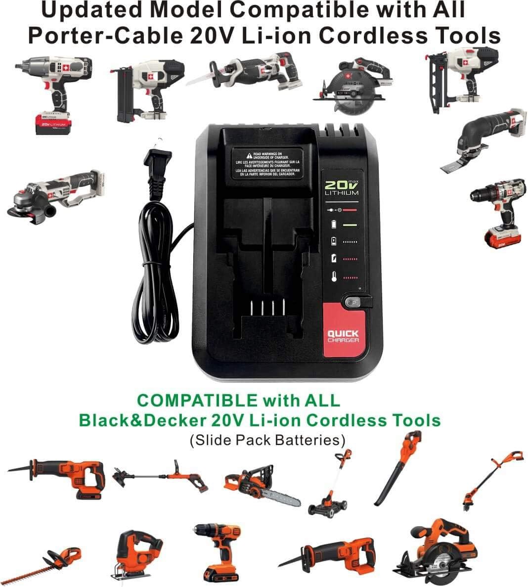 Anopiw Pcc692L Replace Porter Cable Or Black And Decker 20V Max Lithium Battery