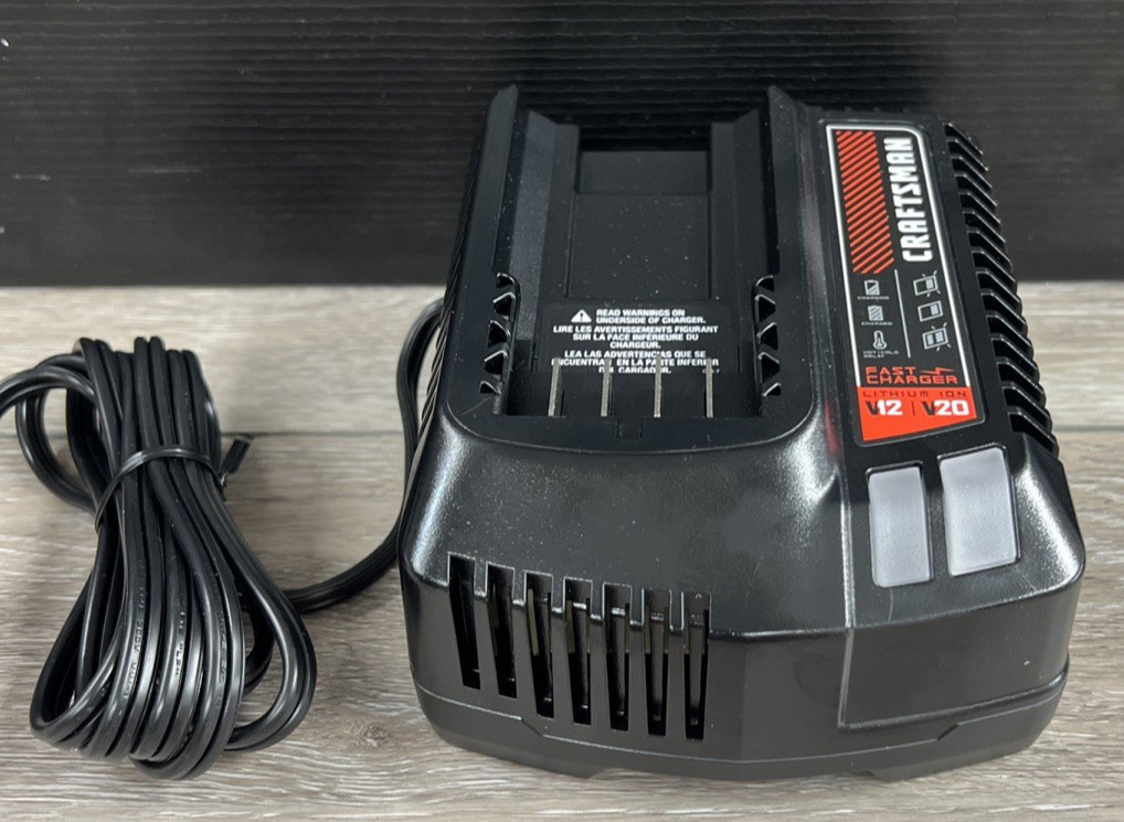 CMCB104 V20 Battery Fast Charger 20V for Craftsman CMCB100 V20 Li-ion Battery