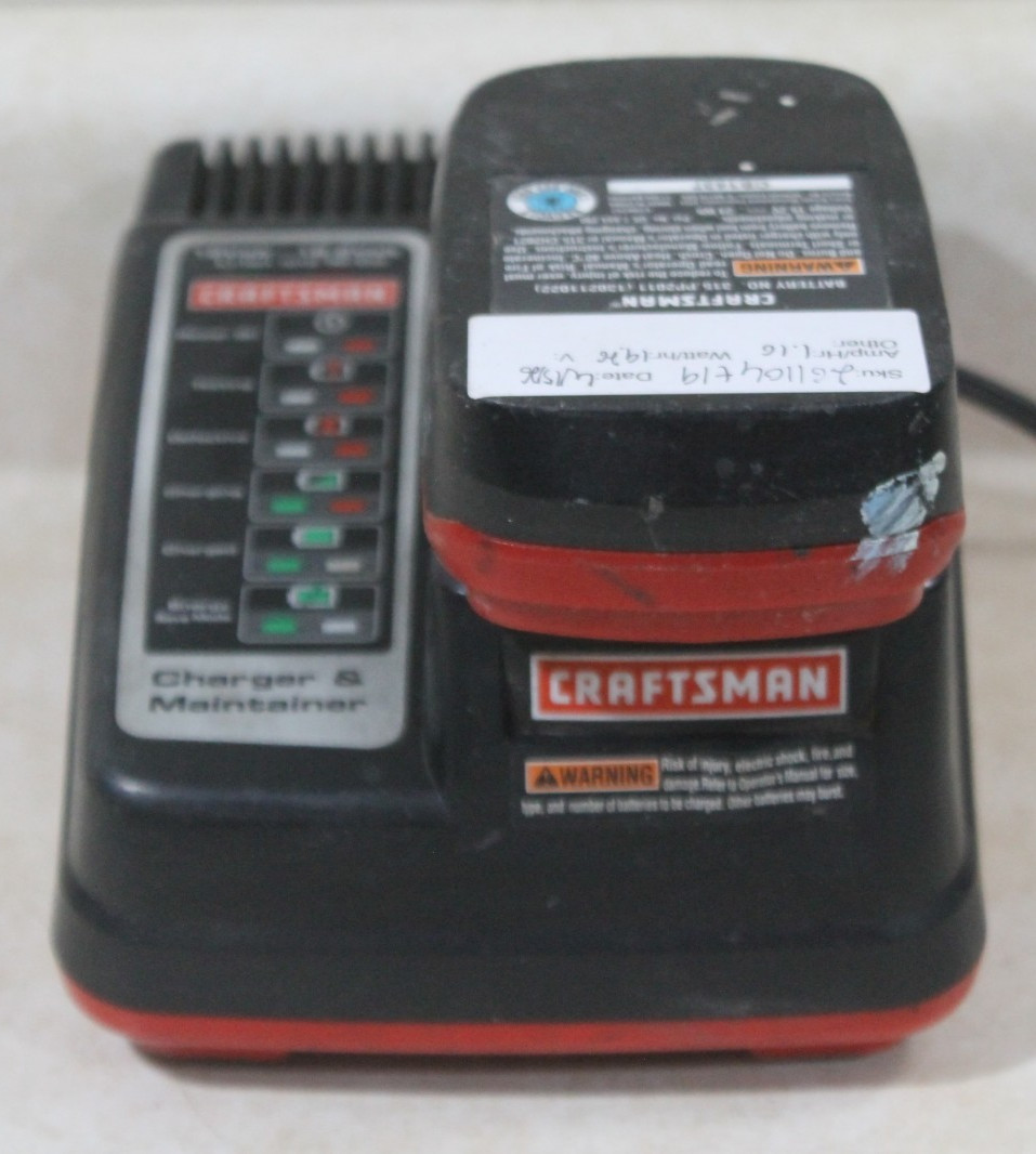 TESTED Genuine OEM Craftsman C3 19.2v Volt Battery Charger Set 315.PP2011